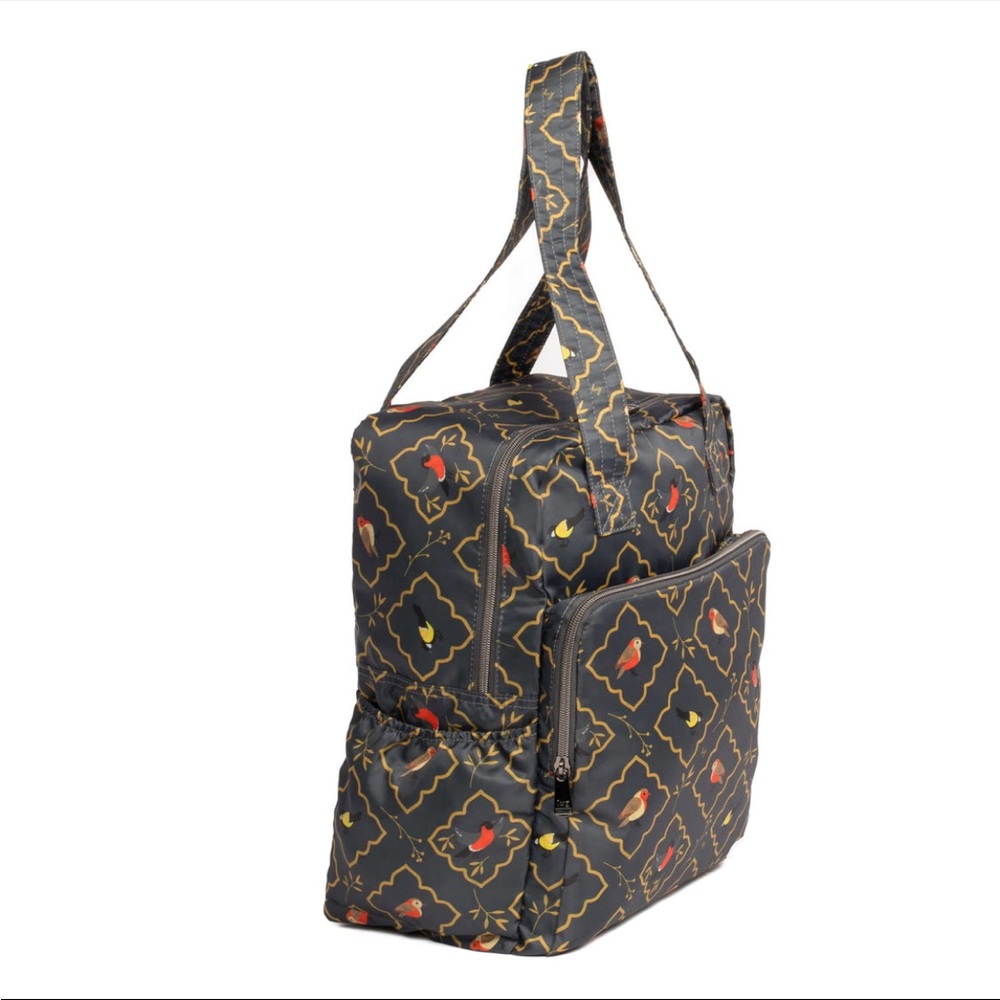 NWT Lug Ranger XL Packable Tote Bag in Songbirds Gray - Picture 5 of 10